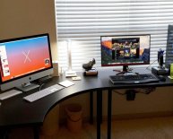 Computer Desk with Hutch IKEA