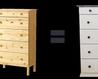 Ikea Five Drawers Dressers Reclaimed Pine Furniture